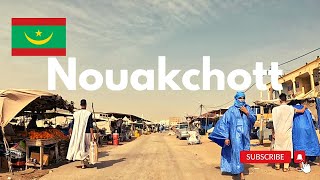 NOUAKCHOTT MAURITANIA City tour Cycling tour Travel Sahara [upl. by Marc706]