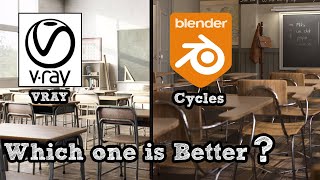 Vray vs Cycles which is better [upl. by Perzan]