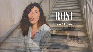 ROSES THEME FROM TITANIC in a Stairwell 🚢 [upl. by Coleville]