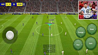 EFOOTBALL 2022 MOBILE  FIRST GAMEPLAY [upl. by Rennug]