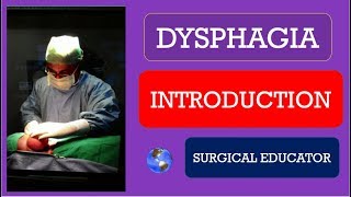 DYSPHAGIA INTRODUCTION [upl. by Ymled973]