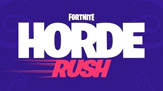 Fortnite  Horde Rush LTM [upl. by Aneris]