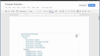 Google Docs Working with Heading Styles [upl. by Aicatsue]