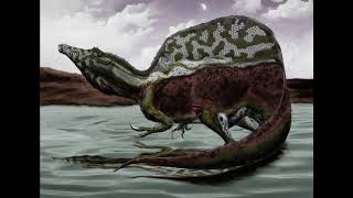 Sound Effects  Spinosaurus aegyptiacus [upl. by Alauqahs]