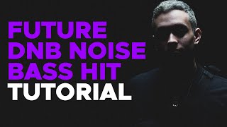 How to create a Future DNB Noise Bass Hit tutorial in Vital [upl. by Mlehliw]