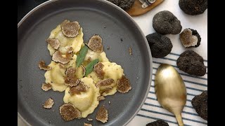 Ravioli with Truffle  Easy Recipe [upl. by Ataymik]