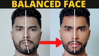 How To Make Your Face Look MORE Symmetrical amp Balanced [upl. by Avek326]