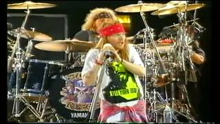 Guns n Roses  Knocking On Heavens Door Live  HD Freddie Mercury tribute 1992 [upl. by Yvonne]