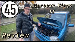 Microcar Virgo II 2000 Review Fahrzeugvorstellung [upl. by Sukram]