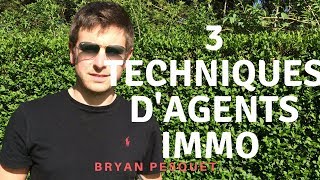 3 Techniques de Vente des AGENCES IMMOBILIERES [upl. by Ronn]