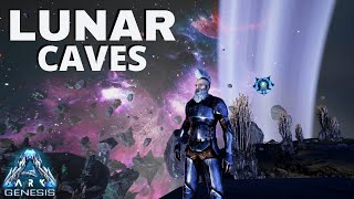 ALL Lunar Cave Locations with Build Tests  ARK  ARK Survival Evolved  Genesis [upl. by Grindlay]