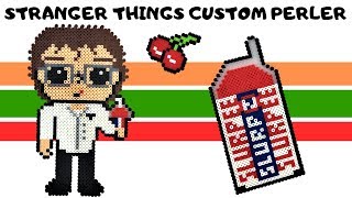 Stranger Things Alexei With Cherry Slurpee Perler Set [upl. by Jeana278]