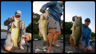 Big Bass in Public Oklahoma Lakes‼️ Dripping Springs  Okmulgee Lake🔥🔥 [upl. by Anchie]