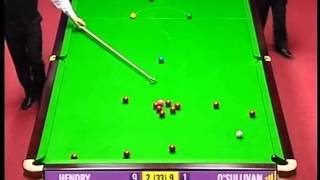 2004 World Snooker Championship SF Ronnie OSullivan vs Stephen Hendry Session 2 BBC [upl. by Elmer263]