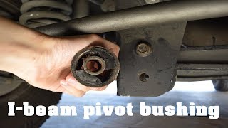 Ford Twin IBeam Pivot Bushing Replacement [upl. by Ingold]