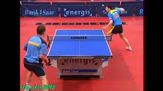 JanOve Waldner vs Ma Long  Energis Masters [upl. by Osmond]