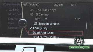 How to Use the BMW iDrive CD  MultiMedia System to Store Music [upl. by Adorne]