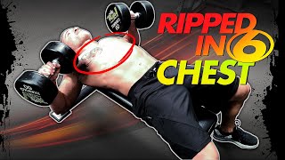 6 Minute Chest Workout RIPPED IN 6 [upl. by Fraser]