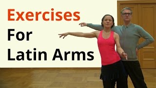 Basic Arm Exercises for Latin Dancing [upl. by Woothen759]