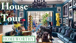 HOUSE TOUR  Inside A Maximalist New York City Townhouse [upl. by Regine991]