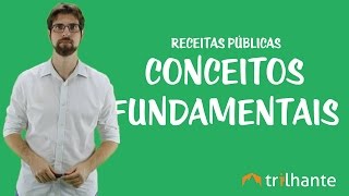 Receitas públicas  Conceitos Fundamentais [upl. by Natsirhc583]