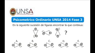 Psicométrico Test de Figuras Examen UNSA [upl. by Er]