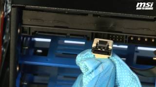 TUTO MSI  Installer un disque dur SATA [upl. by Annwahsal]