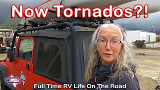 Severe Weather Tornado Warning  RV Life [upl. by Fronnia762]