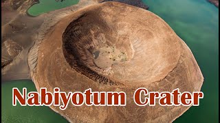 Nabiyotum Crater Geological Marvel in Lake Turkana Kenya [upl. by Nojad]