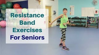 10 Minute Resistance Band Workout For Seniors [upl. by Easton301]