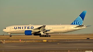 4K  Evening Planespotting at Denver International Airport  2024 [upl. by Amsirhc]