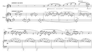 C Debussy Arabesque No1 for Flute amp Piano Accompaniment [upl. by Panter]