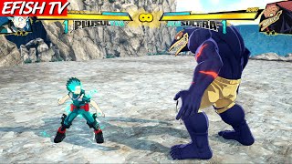 Izuku Midoriya full cowl 100 vs Nomu Hardest AI  My Hero One’s Justice 2 [upl. by Anaugahs]