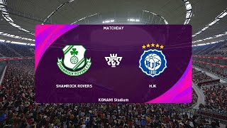 Shamrock Rovers vs HJK 21112024 Club Friendlies PES 2021 [upl. by Cora]