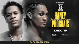 DEVIN HANEY VS REGIS PROGRAIS LAUNCH PRESS CONFERENCE [upl. by Kalbli]