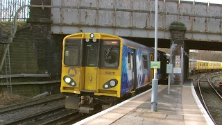 Half an Hour at 216  Birkenhead North Station 1022017  Class 507 508 terminus [upl. by Anerual982]