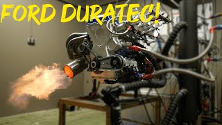 KMS Custom Build Ford Duratec 20l on Dyno with MD35 [upl. by Ennail]