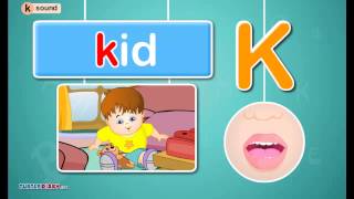 Learn to Read  Consonant k Sound  Phonics for Kids  Science of Reading [upl. by Alaekim]