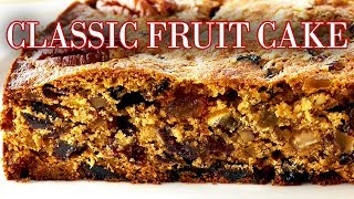 Professional Baker Teaches You How To Make FRUIT CAKE [upl. by Bussy518]