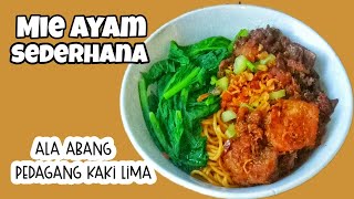 RESEP CARA MEMBUAT MIE AYAM YANG SIMPLE DAN ENAK [upl. by Fablan604]