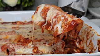 ENCHILADAS  Potato And Cheese Enchiladas  Easy Enchilada Sauce Recipe  Meatless Meal Ideas [upl. by Der]