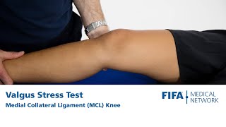 Valgus Stress Test  Medial Collateral Ligament MCL Knee [upl. by Herring]