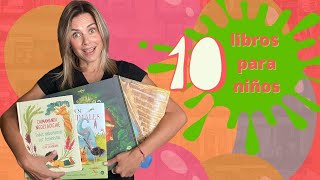 10 LIBROS PARA NIÑOS  RECOMENDACIONES  ELdV [upl. by Osyth]