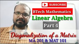 Diagonalization of a Matrix  Linear Algebra Part 4 [upl. by Alik]