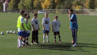 Soccer Training  Defending Drills 1 [upl. by Abroms]