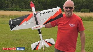 Volantex Saber 920 3D Aerobatic PlugNPlay RC Aircraft ESSENTIAL RC FLIGHT TEST [upl. by Kynthia]