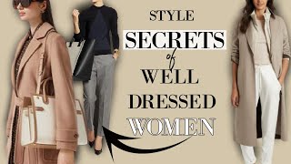 7 SECRETS of Women Who ALWAYS Look Put Together  Classy Outfits [upl. by Yvi]