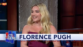 Florence Pugh On Her Biggest Fan Girl Moment And Most Memorable Red Carpet Look  ELLE UK [upl. by Koressa]