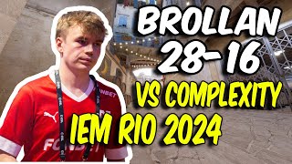 CS2 POV  MOUZ Brollan 2816 vs Complexity Inferno  IEM Rio 2024 [upl. by Ellita]