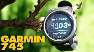 Garmin 745 review en profundidad [upl. by Akinej7]